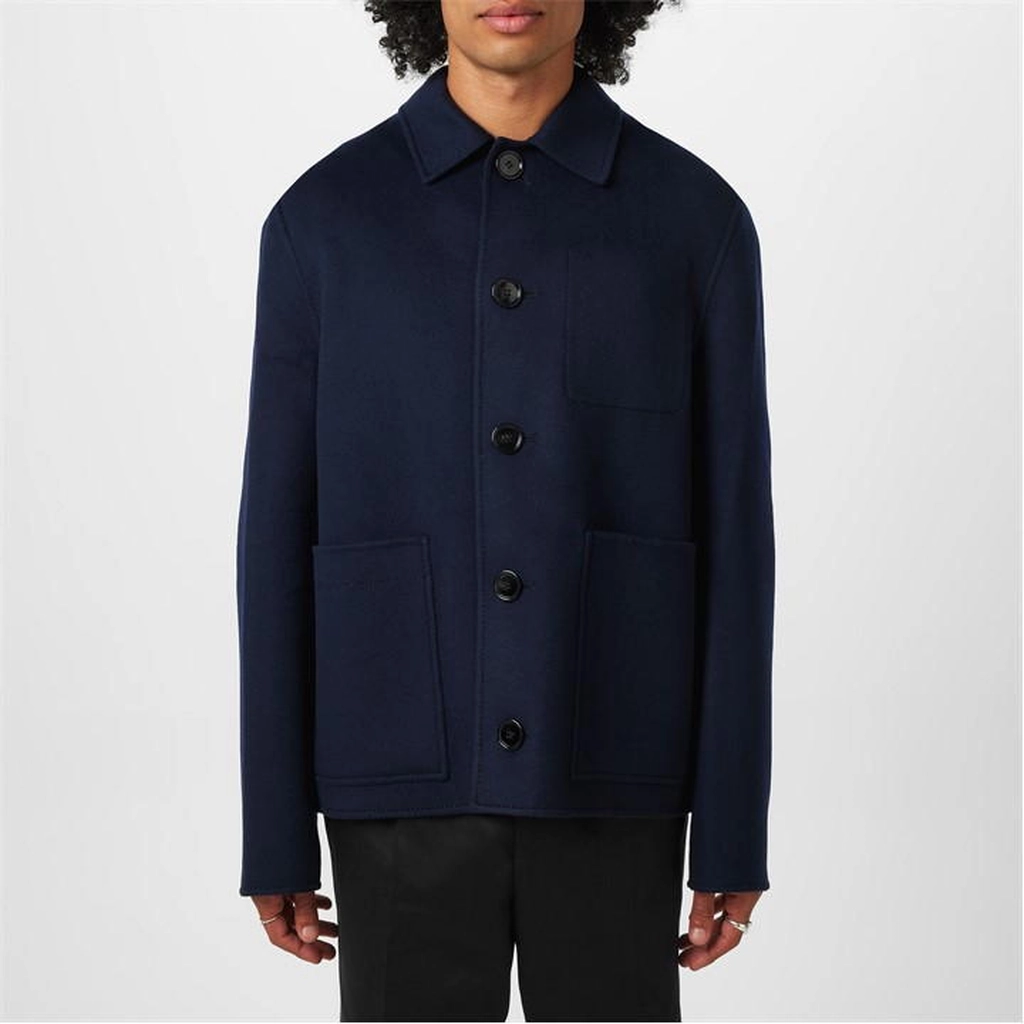 AMI Paris Buttoned Jacket - Blue
